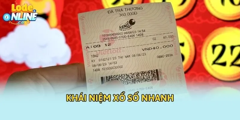 Khái niệm xổ số nhanh